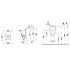 Duravit D-code писсуар, без мушки, 30.5x29.5см., подача воды сзади, цвет: белый
