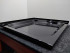Bette Душевой поддон квадратный 90х90хh6,5см, D5.2см, с окантовкой по 2м сторонам, цвет: чёрный