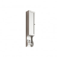 Eban Style Шкафчик подвесной 102х23х16см, с открытой полочкой, SX, цвет: белый