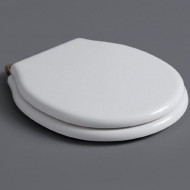 SIMAS Londra Сиденье для напольного унитаза, микролифт, цвет: белый/бронза