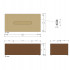 Decor Walther Wood KB Диспенсер для салфеток 27x13.5x8.5см, настольный, цвет: темный ясень Decor Walther Wood KB Диспенсер для салфеток 27x13.5x8.5см, настольный, цвет: темный ясень