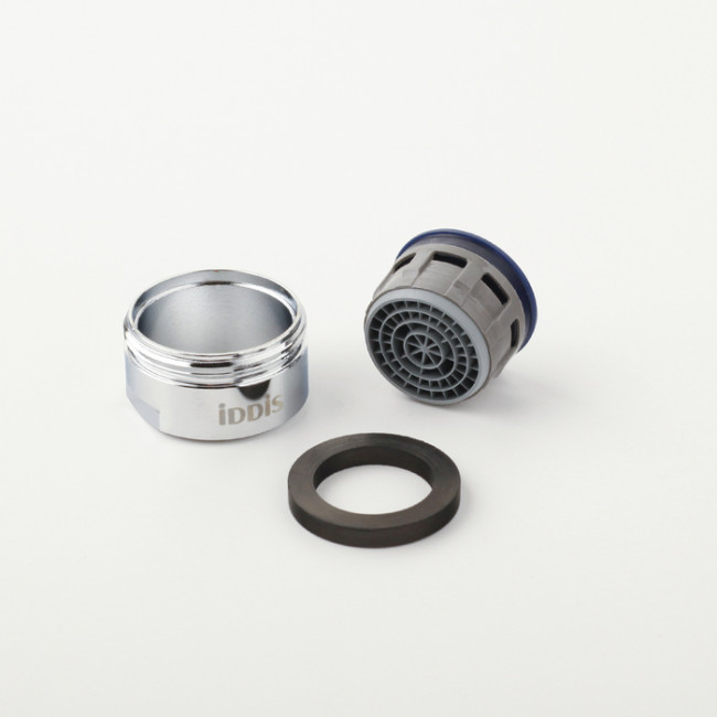 Аэратор для смесителя IDDIS в комплекте с гайкой, силикон, M24 (996S24B1SM) Аэратор для смесителя IDDIS в комплекте с гайкой, силикон, M24 (996S24B1SM)