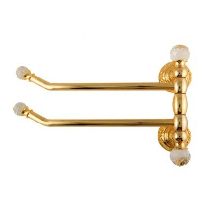 Полотенцедержатель поворотный Migliore Cristalia Swarovski ML.CRS-60.224