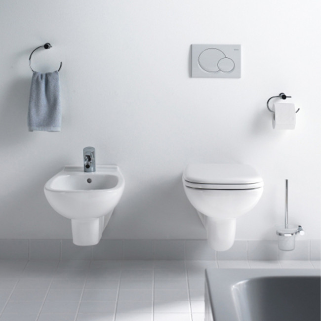 Duravit D-Code Унитаз подвесной, с вертикальным смывом объем: 4,5 л, 35.5x54.5см, Цвет: Белый