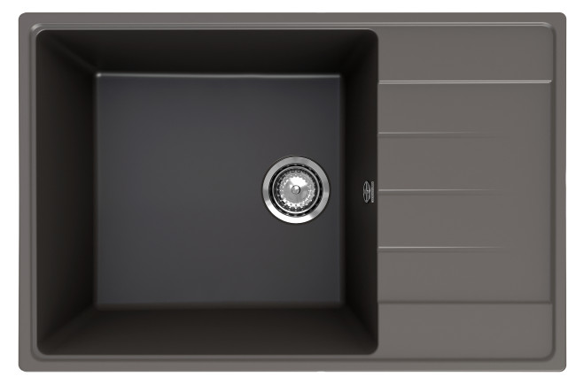 Мойка ULGRAN Quartz асфальт (Prima 760-09)