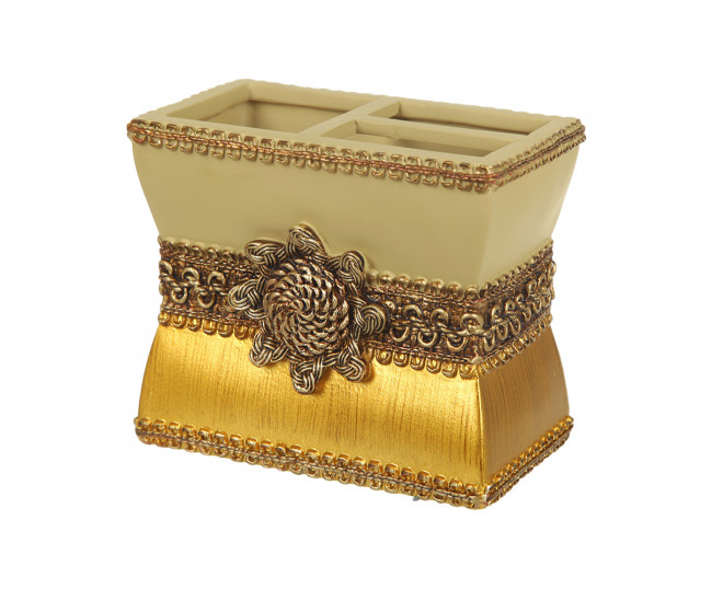 Стакан для зубных щеток Avanti Braided Medallion 11166B