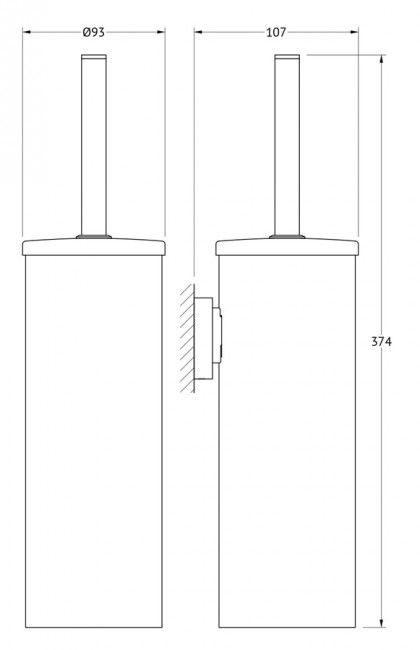 Туалетный ерш с крышкой Artwelle Harmonie HAR 053