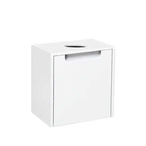 Тумба Runo Бари - Микра 40 подвесная белая под накладной умывальник (00-00001975) Тумба Runo Бари - Микра 40 подвесная белая под накладной умывальник (00-00001975)