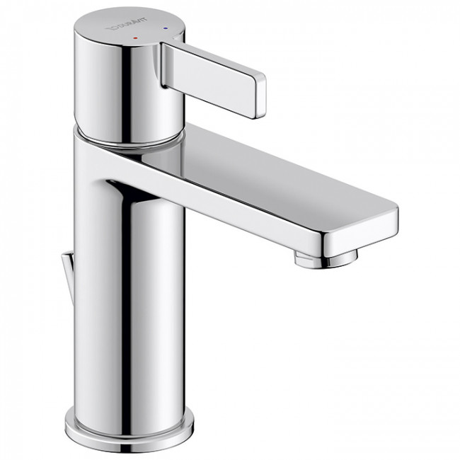 Duravit D-Neo Смеситель для раковины, 1 отв., цвет: хром DE1020001010