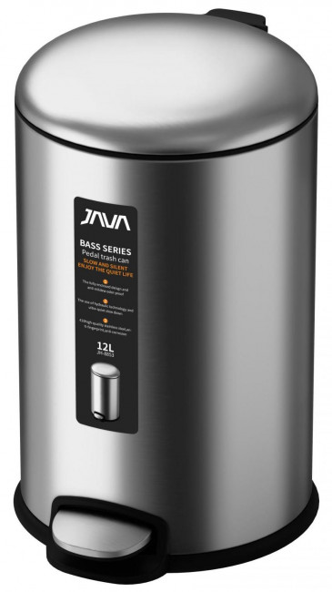 Ведро с микролифтом 12 л JAVA (S-885-12L) Ведро с микролифтом 12 л JAVA (S-885-12L)