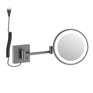 Зеркало с подсветкой Timo Luiro черное золото (18474/18)