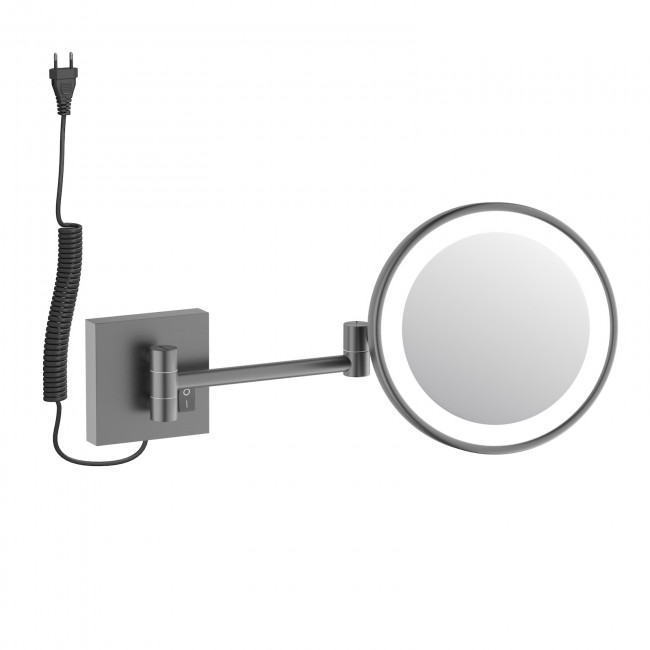 Зеркало с подсветкой Timo Luiro черное золото (18474/18)