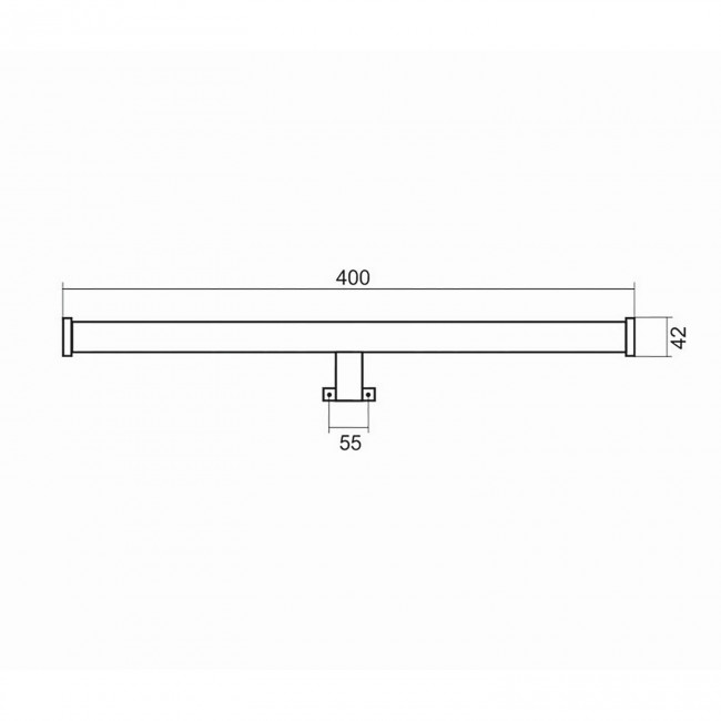 Светильник MIXLINE для шкафа навесного "Сура" (539808) Светильник MIXLINE для шкафа навесного "Сура" (539808)