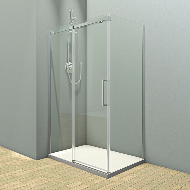 Душевой угол Veconi Rovigo RV071-12090PR-01-19C4, 1200х900х1950, хром,  прозрачное