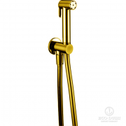 CISAL Shower Гидроершик со шлангом 120 см,вывод с держателем, цвет: золото