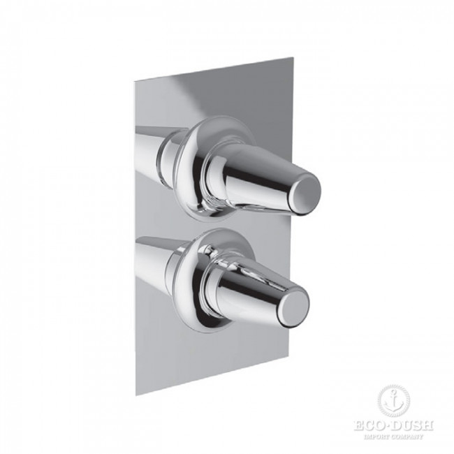 Cisal Vita Смеситель встраиваемый для душа на 3 выхода, цвет: хром