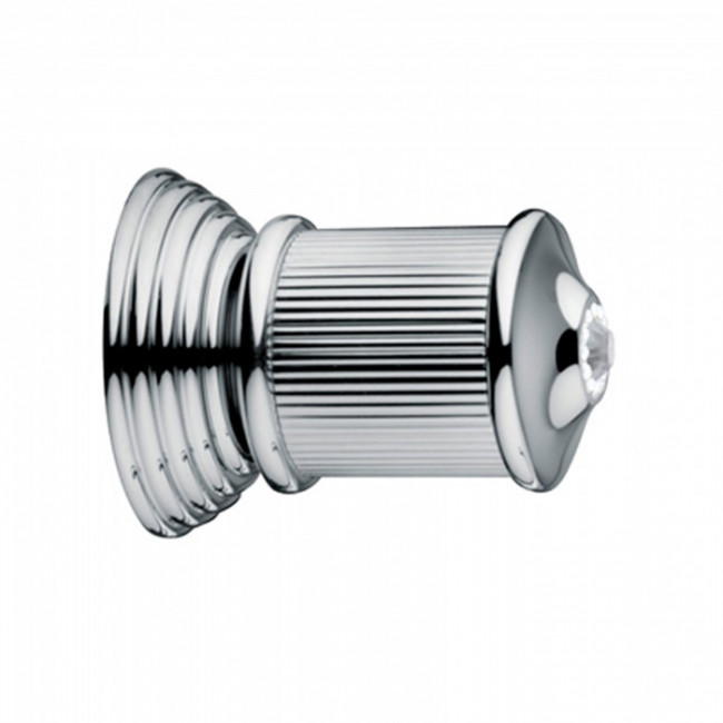 Bongio Impero Запорный вентиль 3/4, цвет: хром/Blue and Red Swarovski