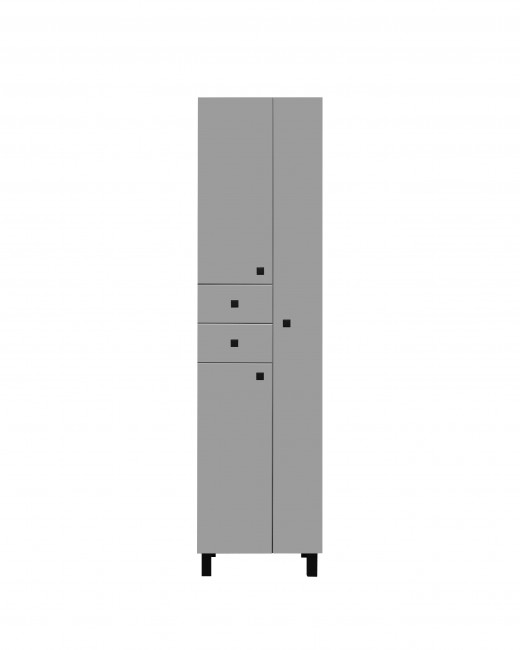 Шкаф-колонна Runo 50 правый серый (00-00004891) Шкаф-колонна Runo 50 правый серый (00-00004891)