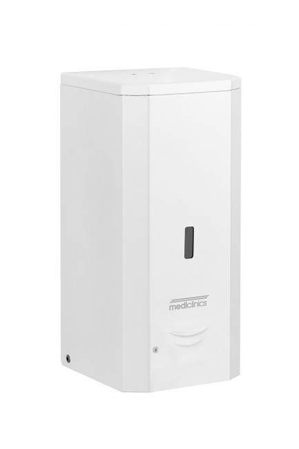 Настенный автоматический дозатор жидкого мыла, объем 1 Л Mediclinics DJ0037A белый Настенный автоматический дозатор жидкого мыла, объем 1 Л Mediclinics DJ0037A белый