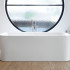 Duravit Happy D.2 Plus Ванна пристенная 180х80х60см, 2 наклона для спины, акриловая, ножки, цвет: белый