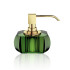 Decor Walther Kristall SSP Дозатор для мыла, настольный, цвет: хрусталь зеленый/золото