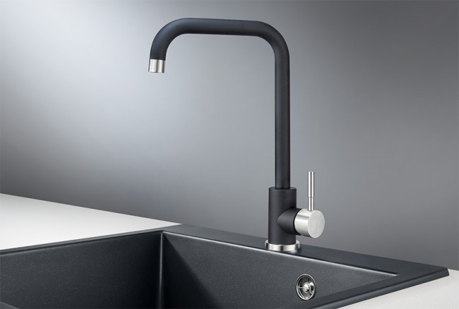 Смеситель для кухни GRANULA (ST-4033, ШВАРЦ) Смеситель для кухни GRANULA (ST-4033, ШВАРЦ)