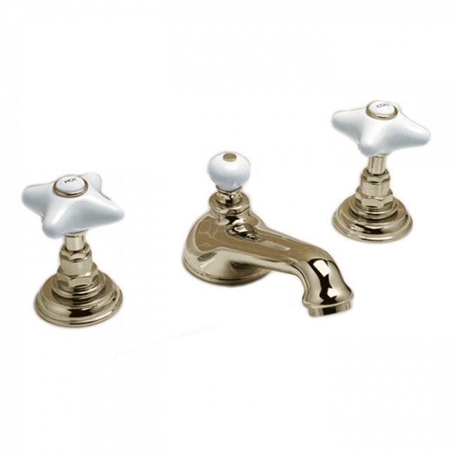 Devon&Devon White Rose Смеситель для раковины, цвет: золото UTWR700