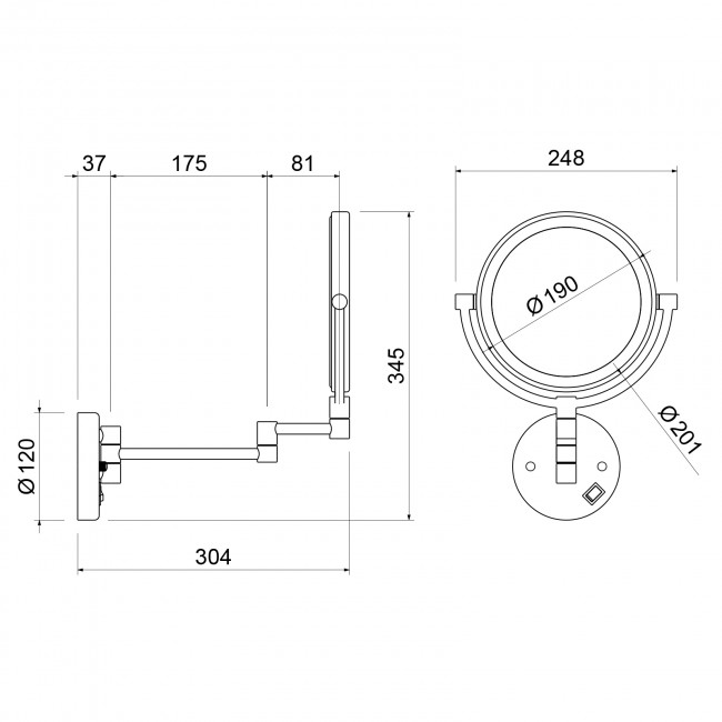 Зеркало с подсветкой Timo Saona золото шлифованное (13376/20) Зеркало с подсветкой Timo Saona золото шлифованное (13376/20)