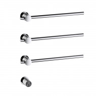 Полотенцесушитель электрический, встроенный Timo Saona хром (030/00SM)