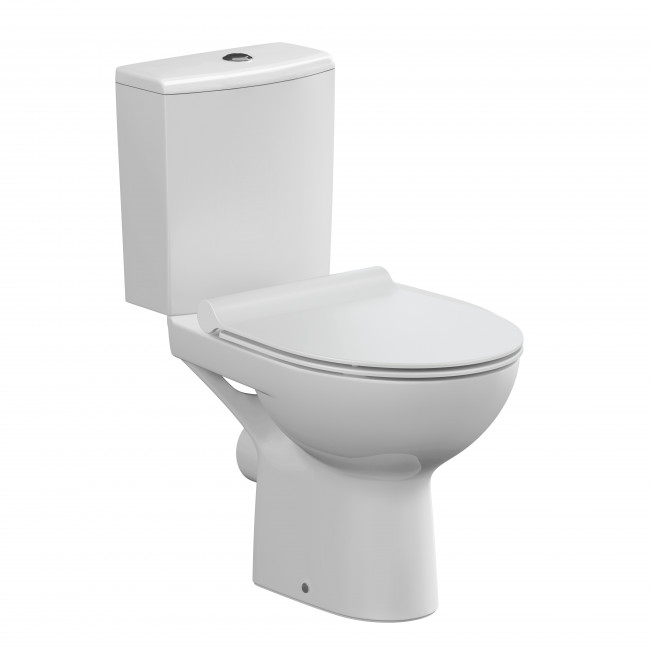 Унитаз компакт Cersanit  NATURE Clean On 011 3/5 DPL EO slim (65410)