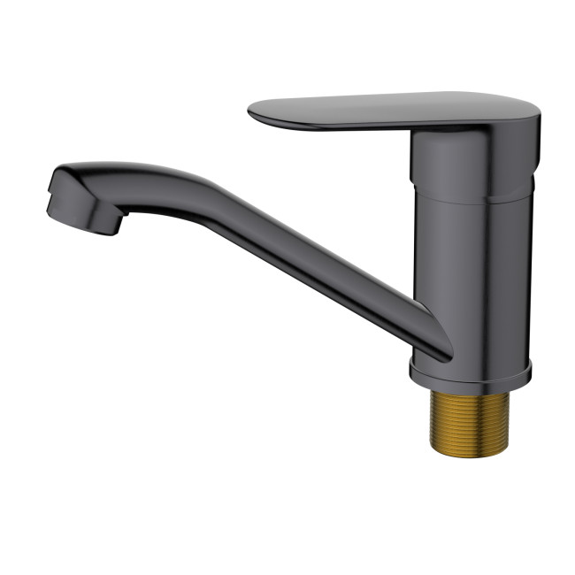 Смеситель для раковины HAIBA оружейная сталь (HB45796-3)