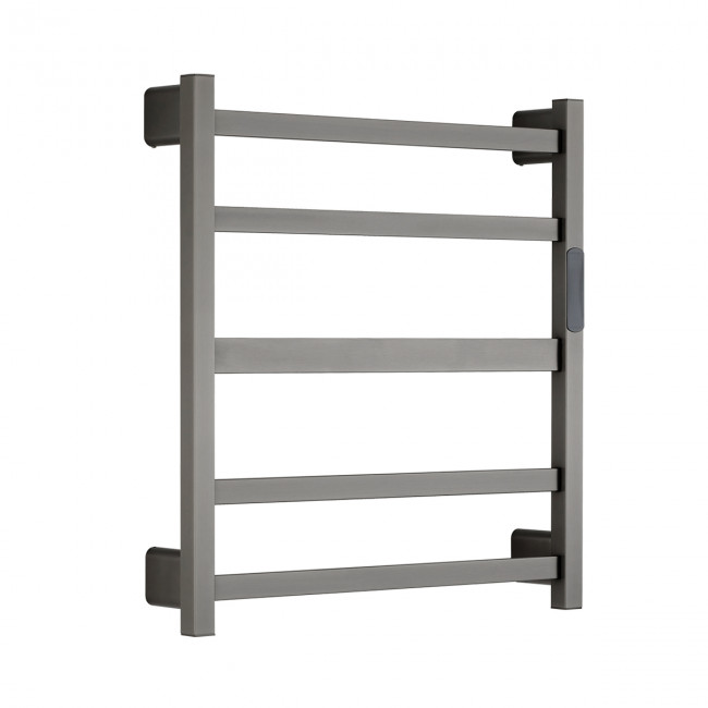 Полотенцесушитель электрический Raglo настенный сенсорный с терморегулятором, графит (R350.02.09)