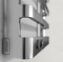 Irsap Step_E Полотенцесушитель электрический 50x125.5x10.7см,(11 плоских трубок), мощность:450 ватт цвет: хром  Дизайн Antonio Citterio