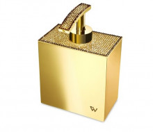Дозатор для жидкого мыла Windisch Star Light Gold Swarovski 90512O