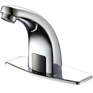 Смеситель для раковины HAIBA сенсорный хром (HB523) Смеситель для раковины HAIBA сенсорный хром (HB523)