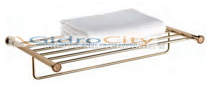 Полка для полотенец Starlight хром+SW Windisch 85560CR