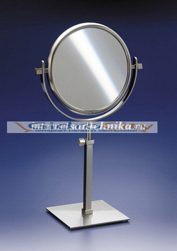 Зеркало настольное круглое на квадратной ножке хром Windisch 99135CR 5XOP Зеркало настольное круглое на квадратной ножке хром Windisch 99135CR 5XOP