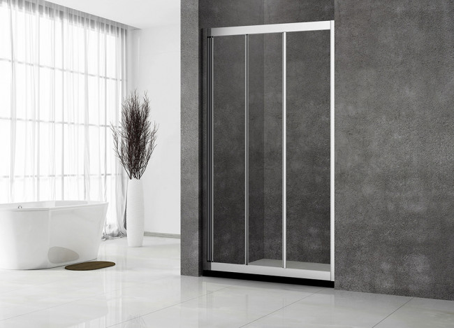 Дверь в нишу Veconi VN31-120-01-C5 1200х1950, хром, стекло прозрачное Дверь в нишу Veconi VN31-120-01-C5 1200х1950, хром, стекло прозрачное