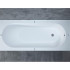 Salini Ornella Встраиваемая ванна 170х75х60cм, овальная чаша, S-Sense, цвет: белый матовый