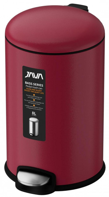 Ведро с микролифтом 8 л JAVA (S-885-8R) Ведро с микролифтом 8 л JAVA (S-885-8R)