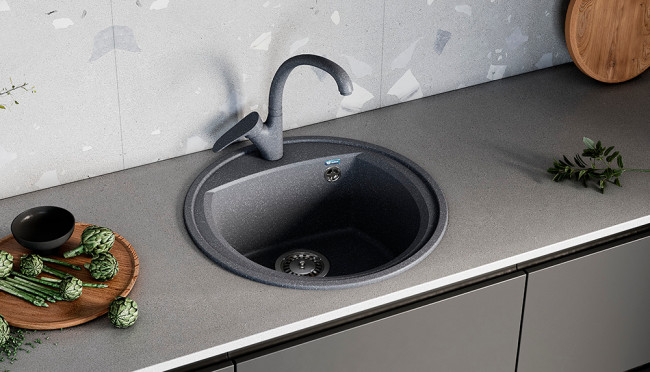 Мойка Ulgran Classic черный (U-603-308)