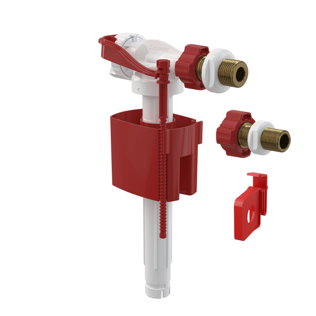 Alcaplast A160UNI Впускной механизм с боковой подводкой и металлической резьбой, универсальный