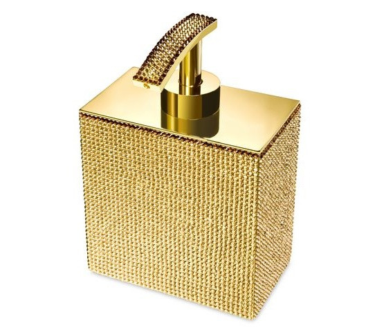 Дозатор для жидкого мыла Windisch Star Light Gold Swarovski 90513O