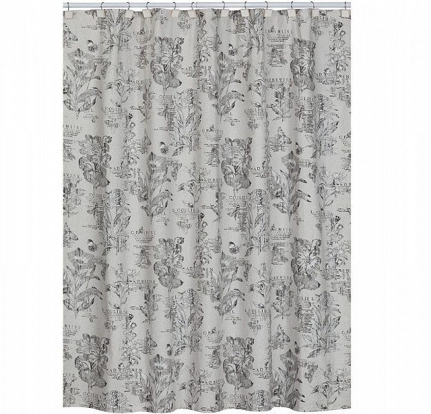 Шторка для ванной 183x183 Creative Bath Sketchbook S1209BGE