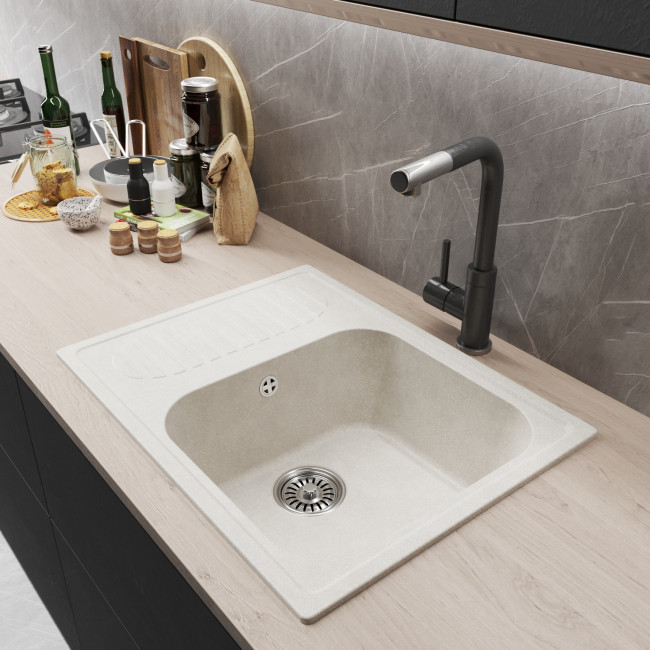 Мойка MIXLINE ML-GM18 с крылом ультра-белая (341) 640*490*190мм NEW (551975) Мойка MIXLINE ML-GM18 с крылом ультра-белая (341) 640*490*190мм NEW (551975)