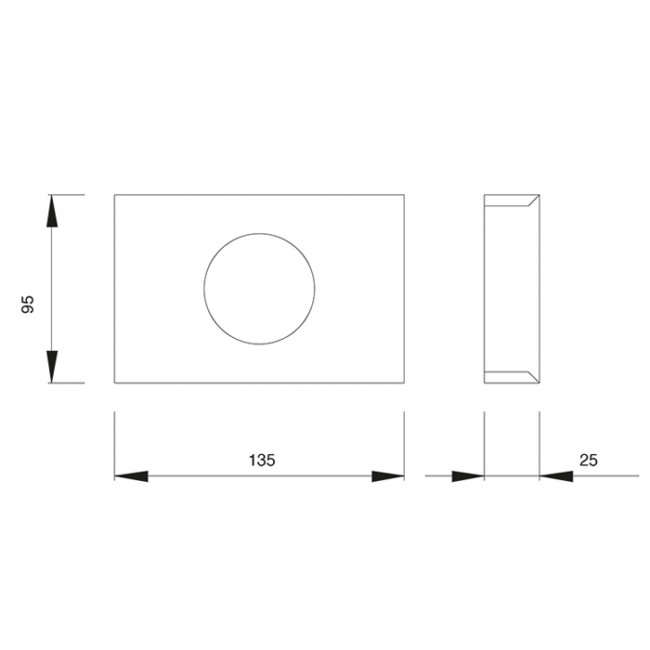 Диспенсер для пакетов Bongio Brasil&Hotelerie, цвет: хром