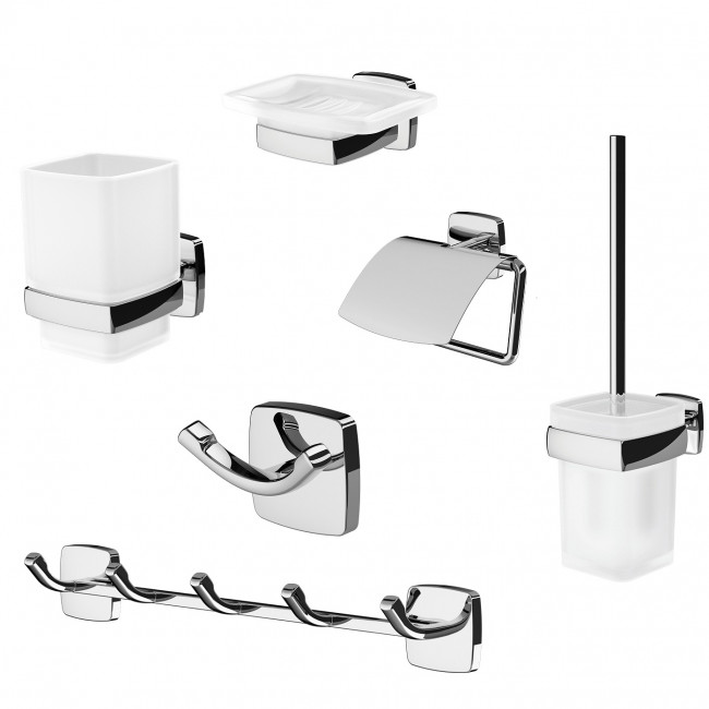 AM.PM AK90D1806W Gem набор аксессуаров для зоны красоты и туалета