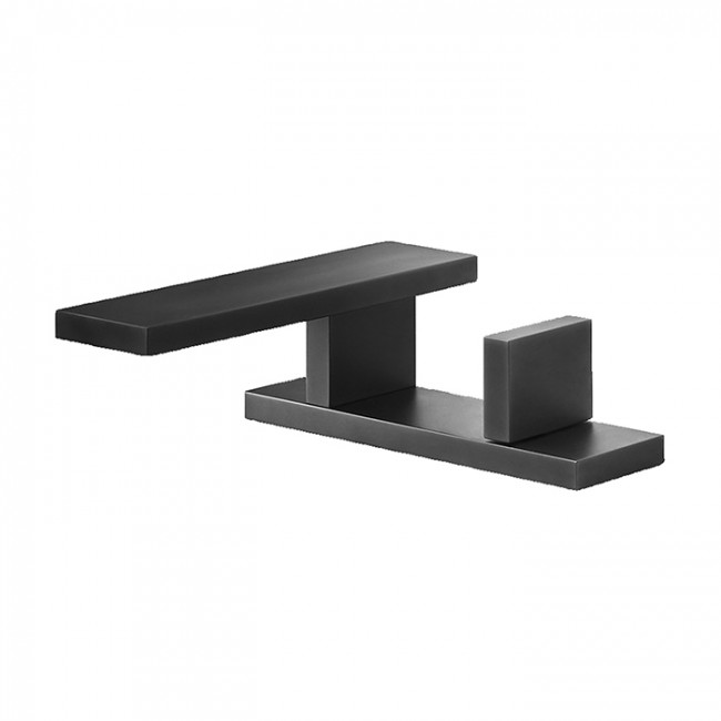 Fantini Ak/25 Смеситель для раковины, на 2 отв., цвет: Matt Gun Metal PVD