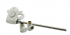 Irsap Ares Полотенцесушитель электрический 58x111.8x3см (22 трубок-2 пром), мощность:700 ватт, с белым регулятором темп-ры, провод: 120см, цвет: белый