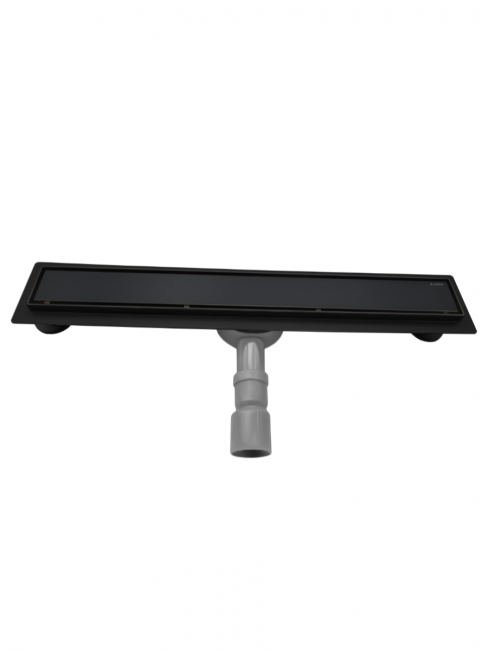 AltroBagno Душевой трап под плитку FD 071214 NeOp (80) черный матовый